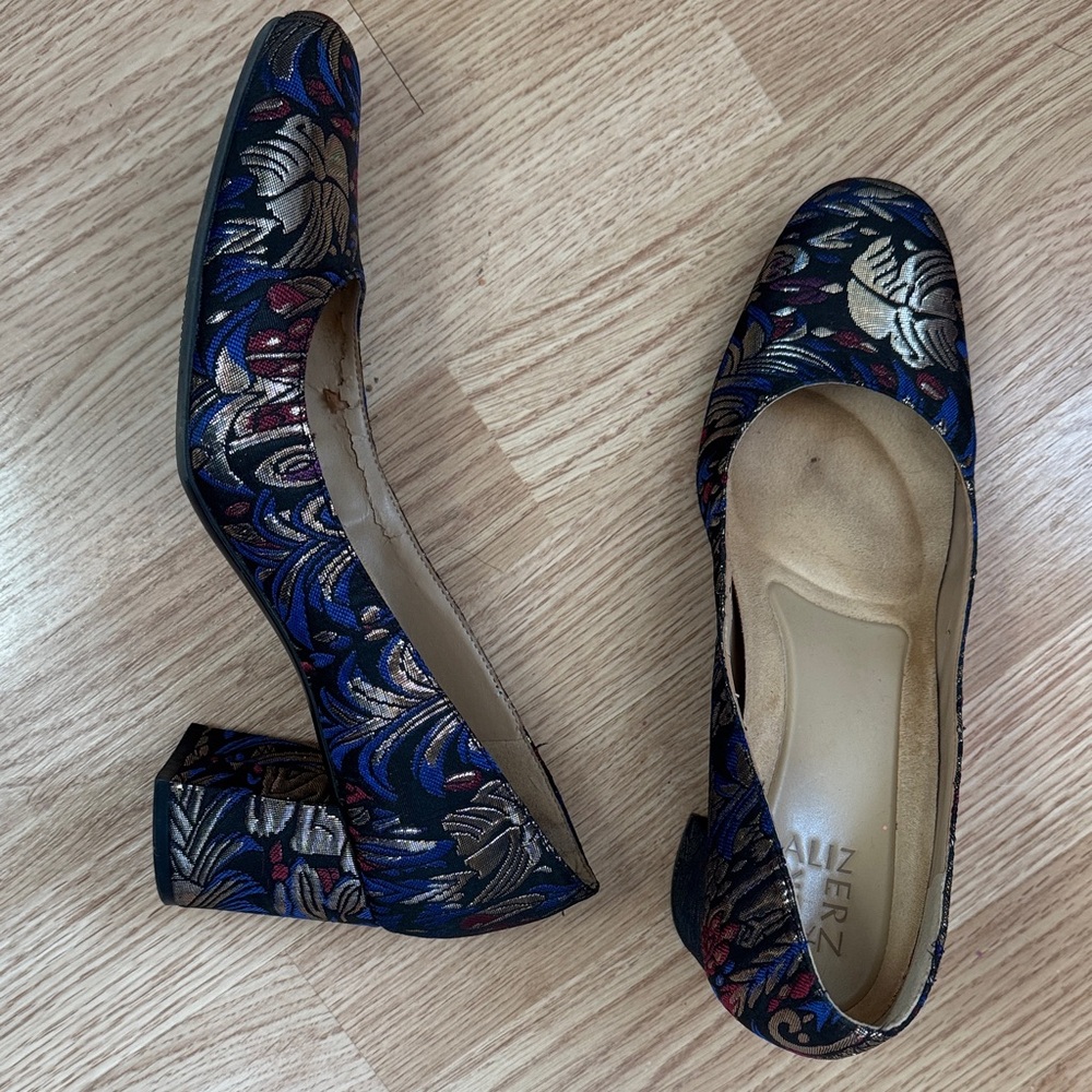 Colorful Floral Women Shoes